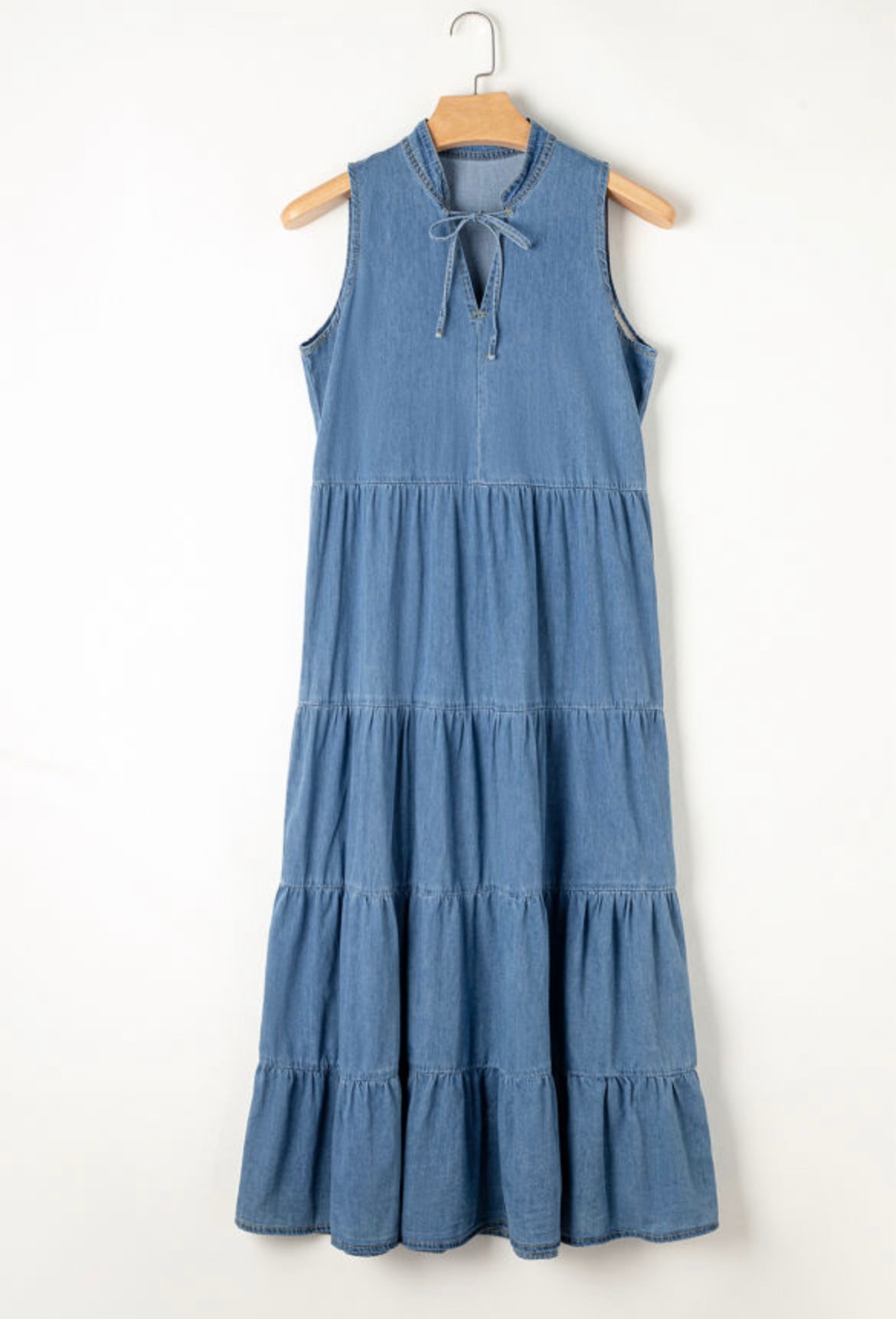 Blue Jean Maxi Dress